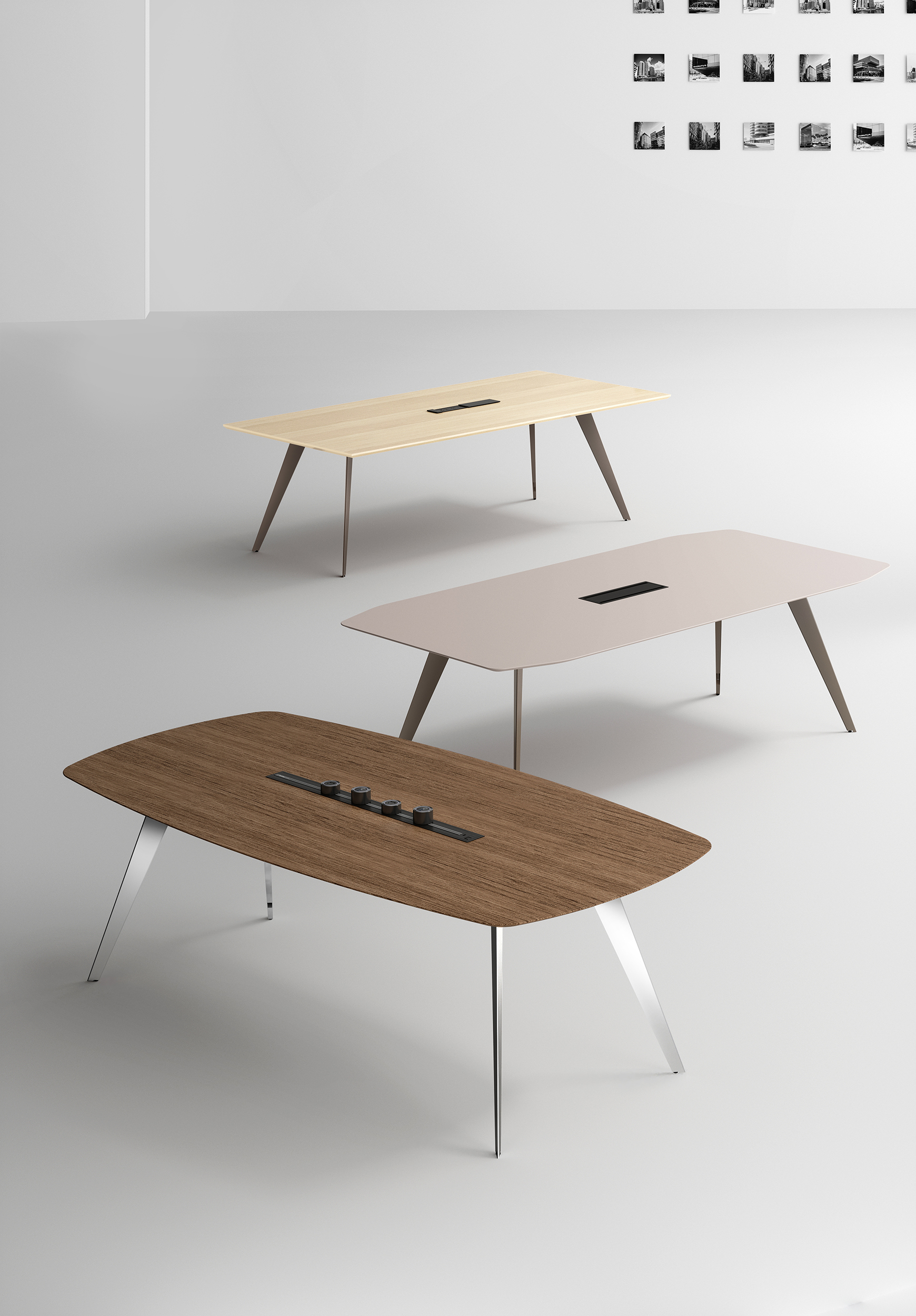 10 - Comet Meeting Table (SS Material refers to actual swatch card ...