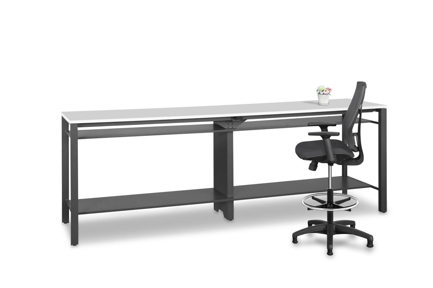 3 - Avail Standing Single Bench and VertaTask Stool with Glides.jpg ...